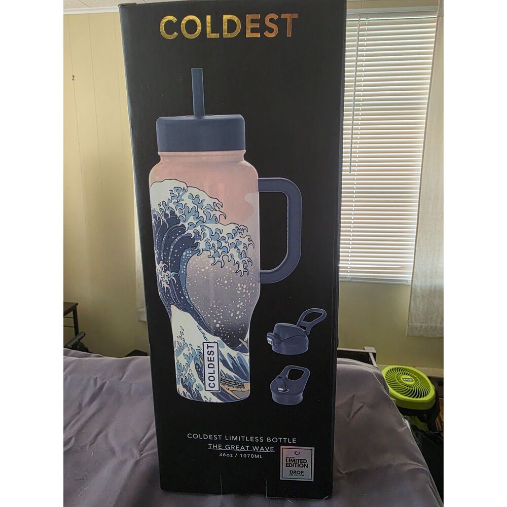 Coldest The Great Wave Limited Edition Limited Series 36oz